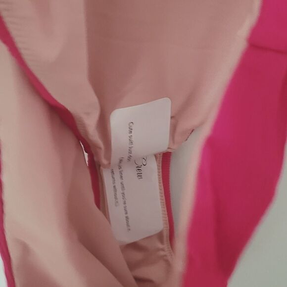 New J.Crew Ribbed High-Rise Cheeky Bikini Bottom in Pink Size XXL NWT - Picture 10 of 10